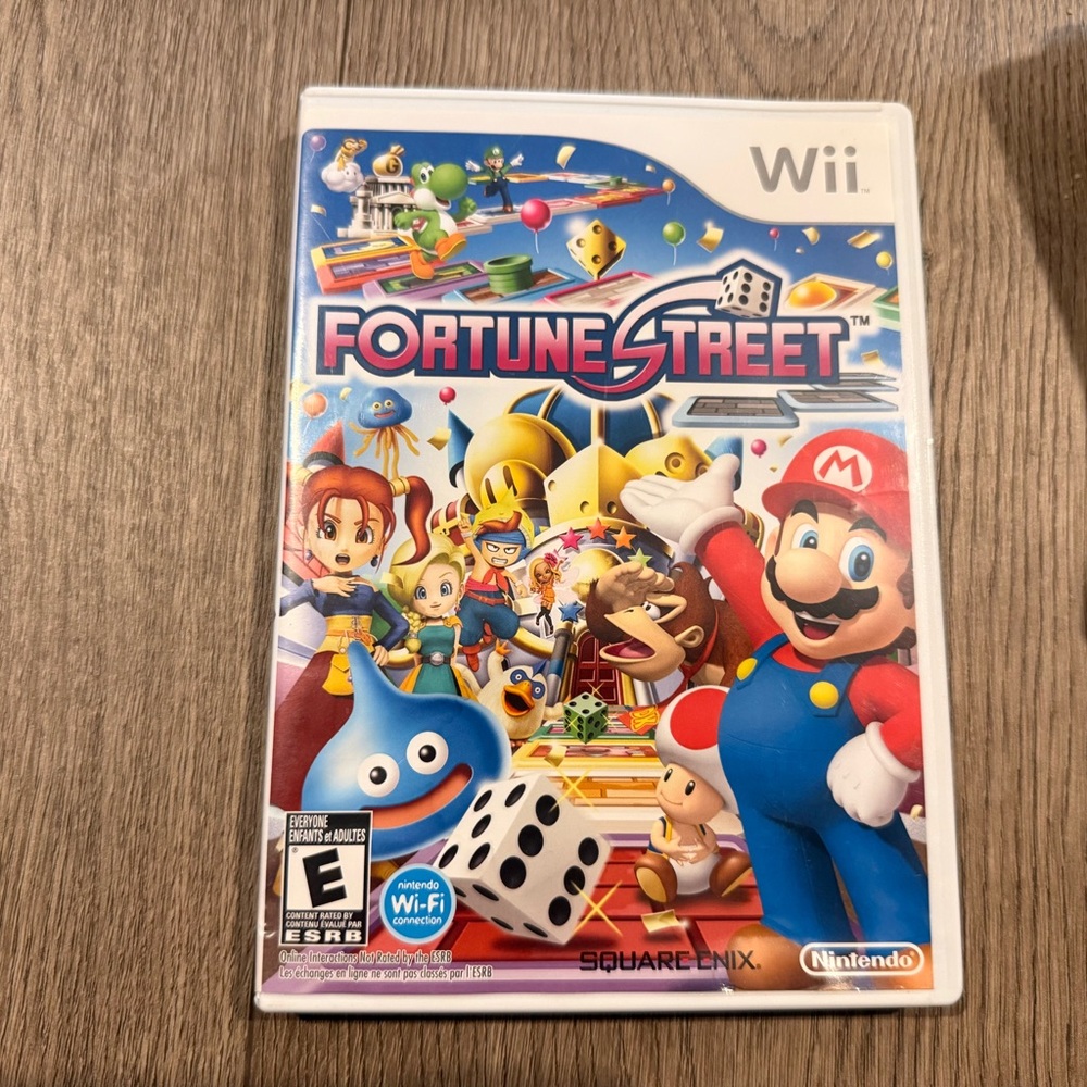 Nintendo Wii Fortune Street Game – Complete in Case, Tested, Works
